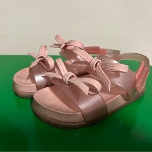 Pink Kids Sandals with Bows